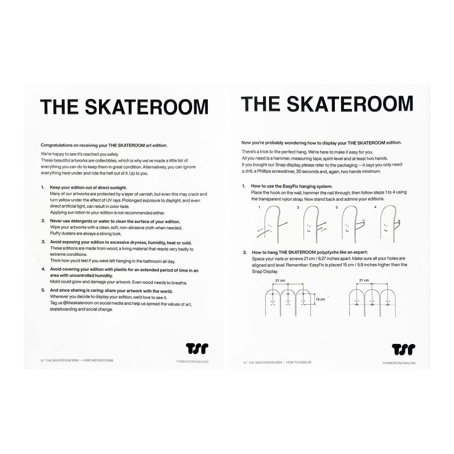 AI WEIWEI 'Study of Perspective - White House' (2024) Skateboard Deck