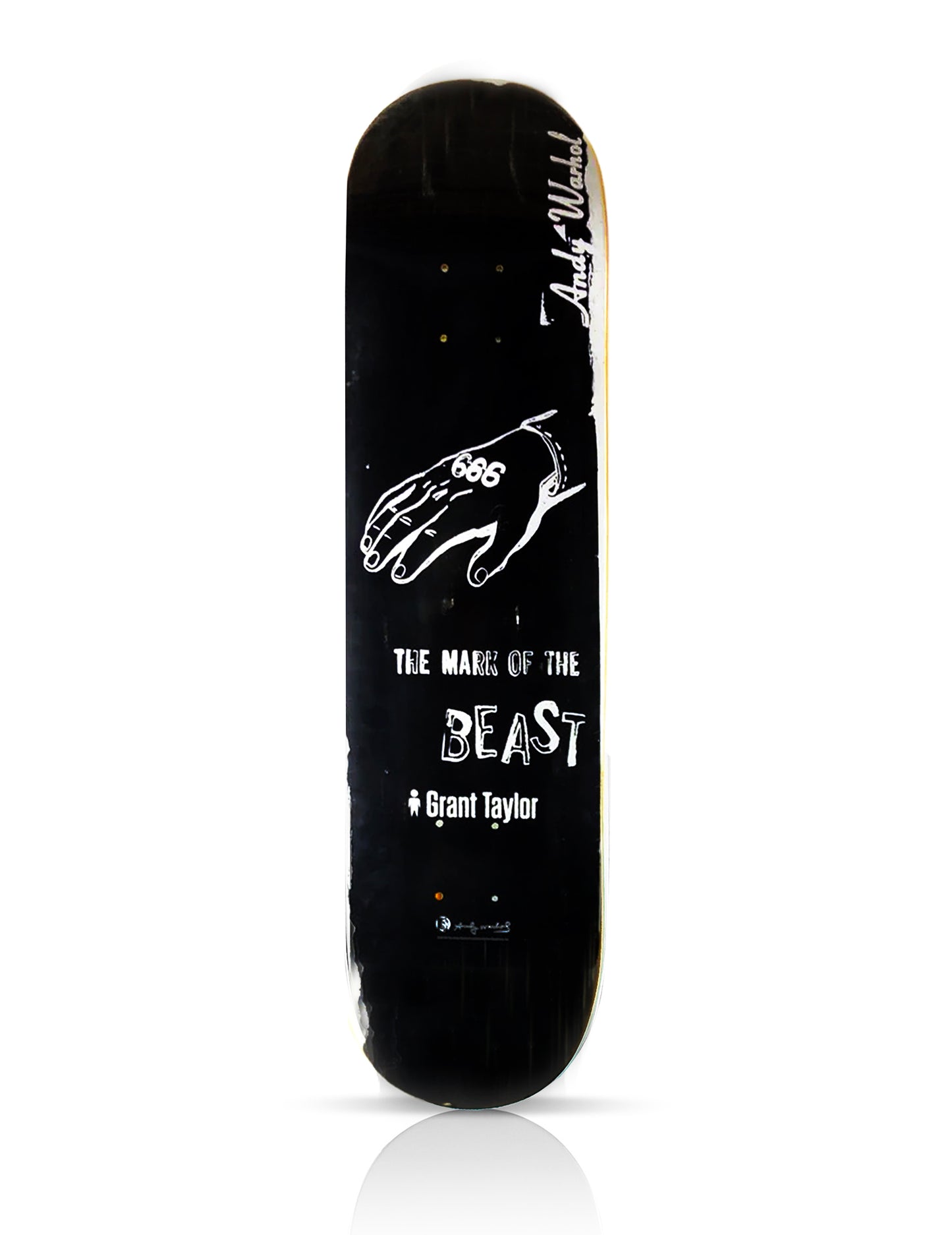 ANDY WARHOL x Alien Workshop 'B/W Ad Series: G. Taylor' (2011) Skateboard Deck