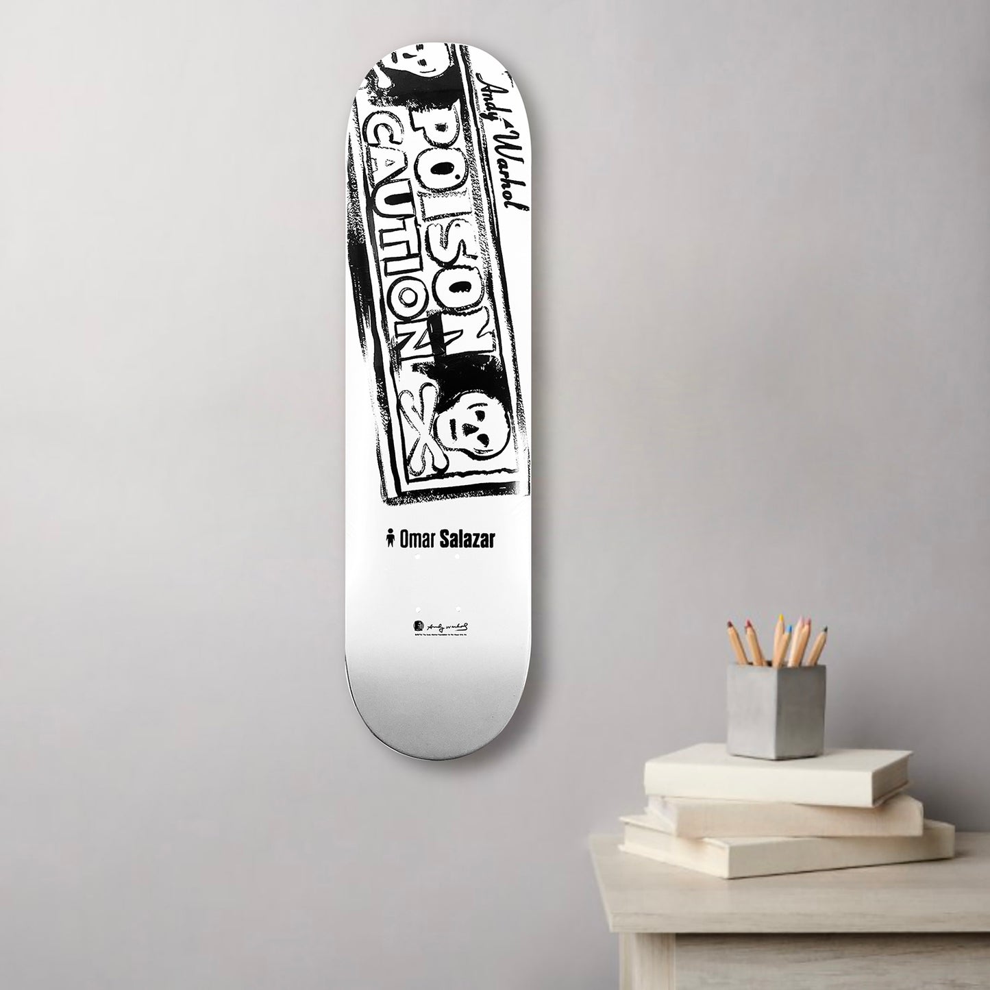 ANDY WARHOL x Alien Workshop 'Ad Series: Salazar' (2011) Skateboard Deck