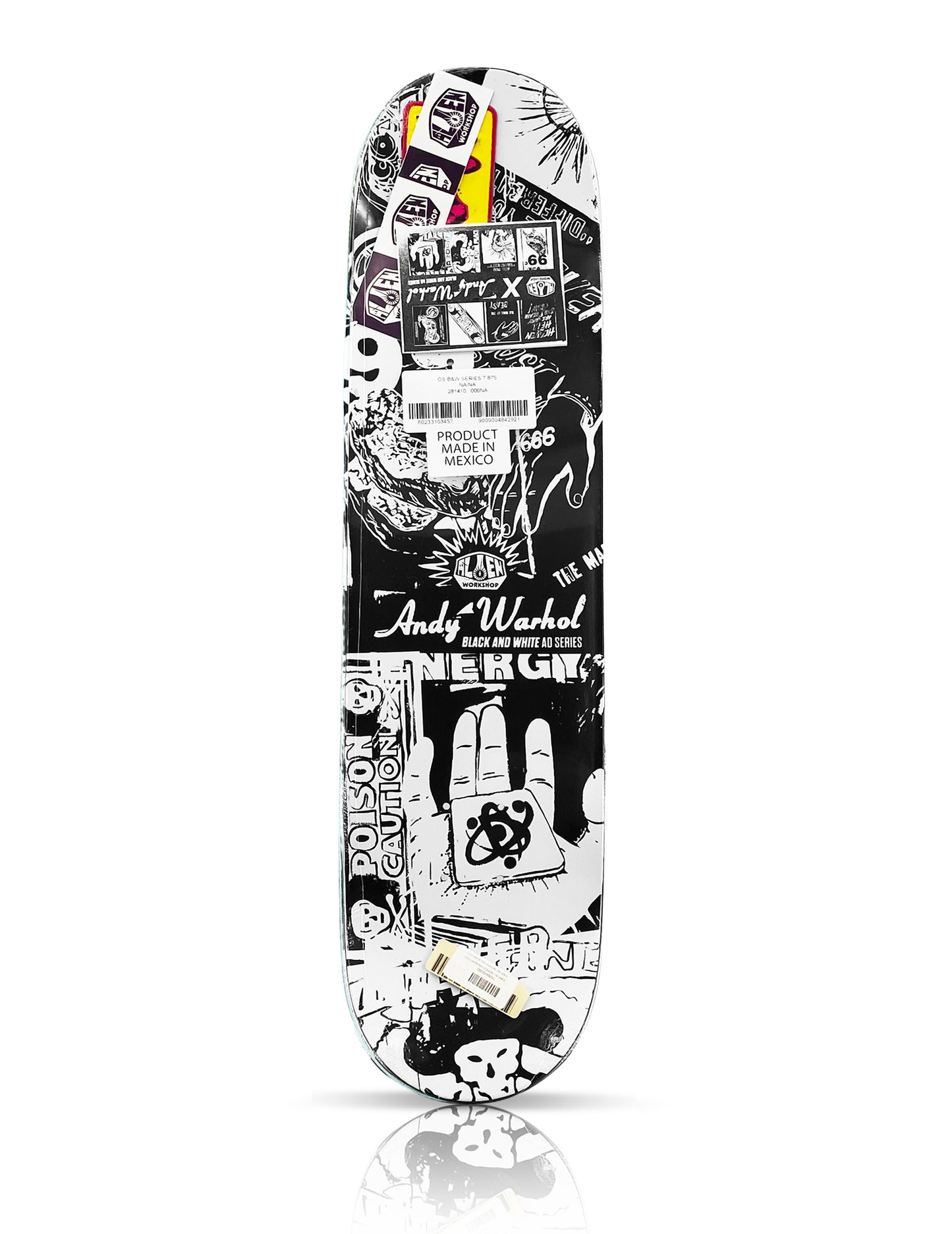 ANDY WARHOL x Alien Workshop 'Ad Series: Salazar' (2011) Skateboard Deck