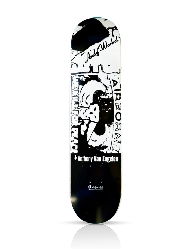ANDY WARHOL x Alien Workshop 'B/W Ad Series: Van Engelen' (2011) Skateboard Deck