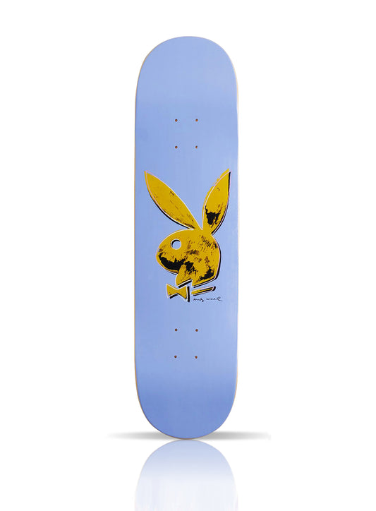 ANDY WARHOL x Color Bars 'Playboy Bunny' (2021) Skateboard Deck (blue)