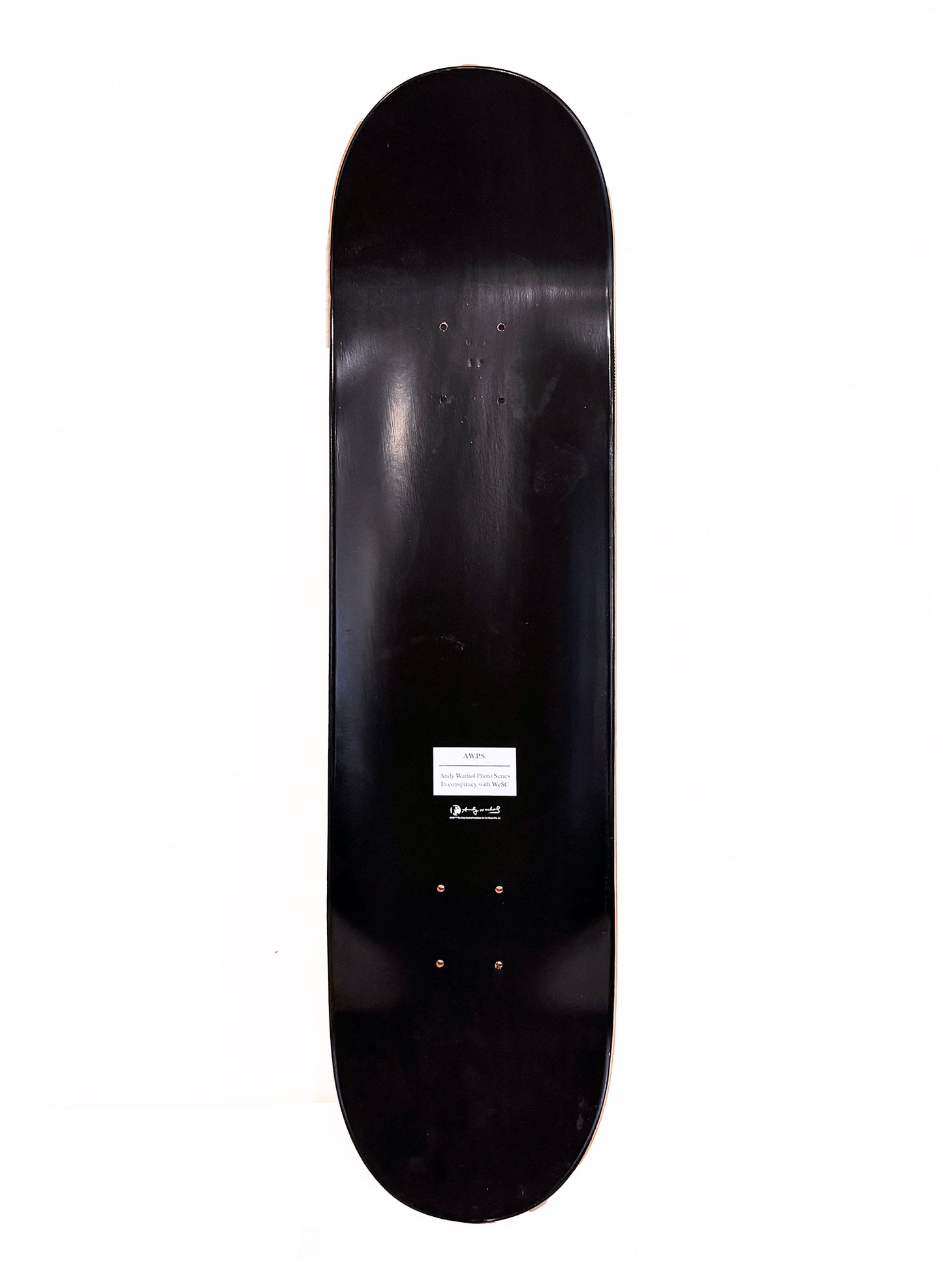 ANDY WARHOL x WESC 'A.W.P.S.' (2015) RARE Photo Collage Skateboard Deck