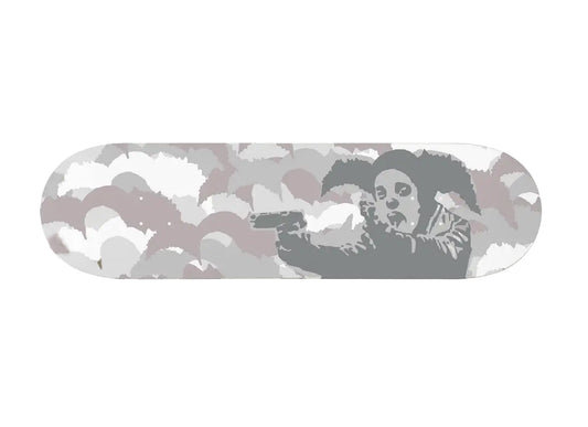 BANKSY x Clown Skateboards '21 Gun Salute: Broader than Broadway' (2021) Skateboard Deck