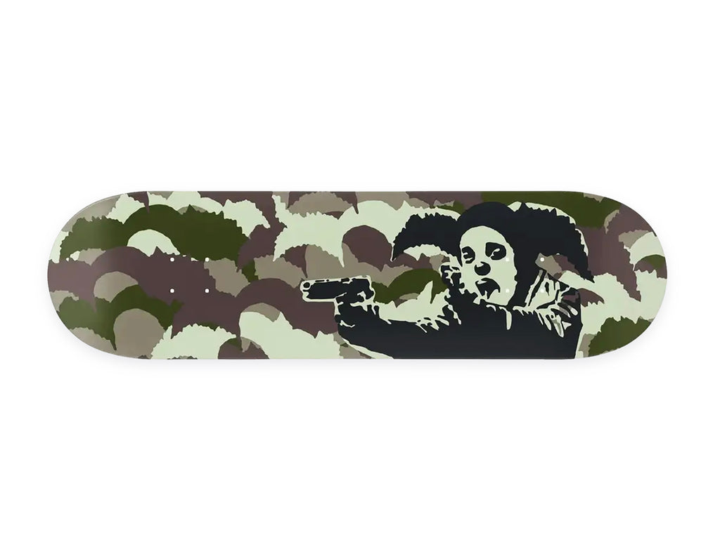 BANKSY x Clown Skateboards '21 Gun Salute: Notorious' (2021) Skateboard Deck