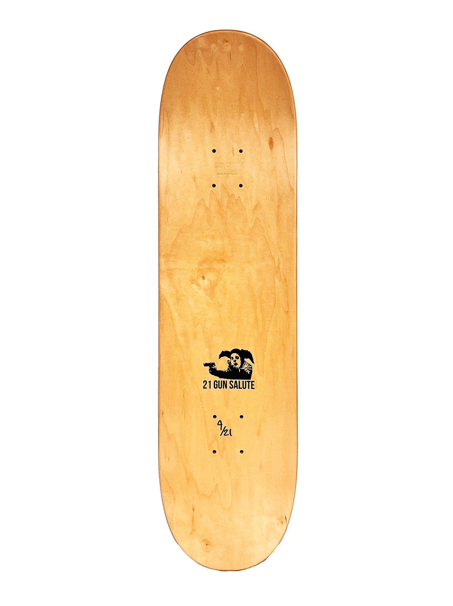 BANKSY x Clown Skateboards '21 Gun Salute: Notorious' (2021) Skateboard Deck