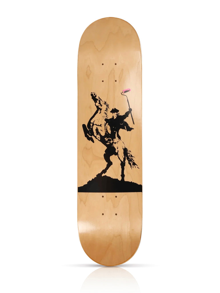 BANKSY x Brandalism 'Highwayman' (2022) Natural Skateboard Deck