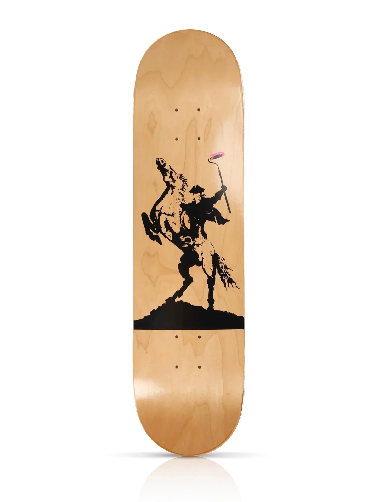 BANKSY x Brandalism 'Highwayman' (2022) Natural Skateboard Deck