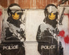BANKSY x Brandalism 'Riot Cop' (2021) Natural Skateboard Deck