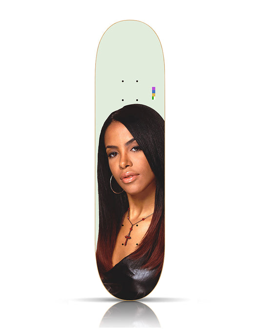 COLOR BARS 'Aaliyah Portrait' (2020) Skateboard Deck