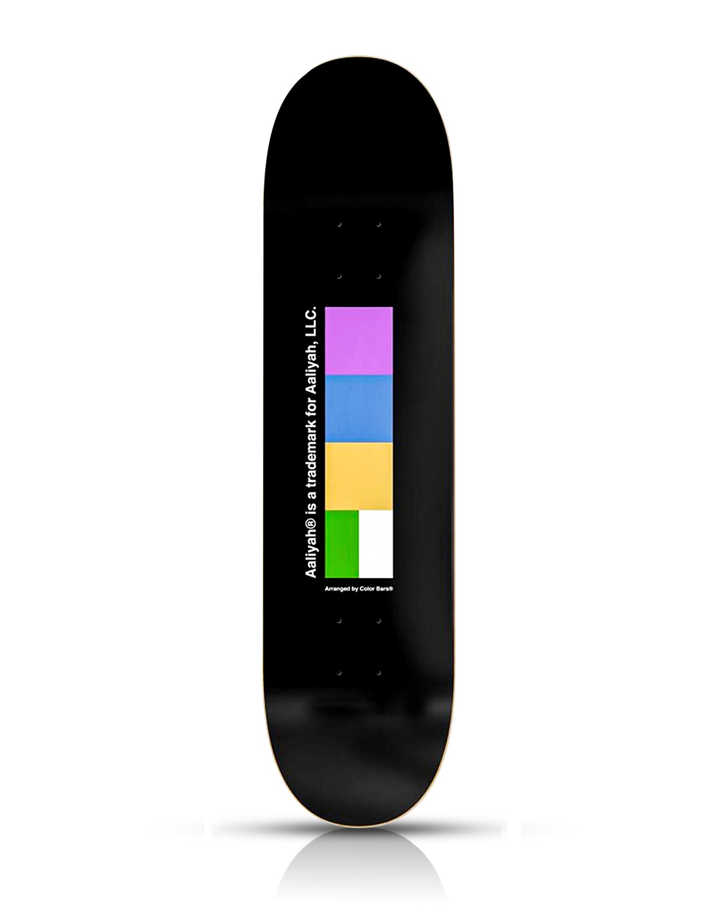 COLOR BARS 'Aaliyah Hologram Reflect' (2020) Skateboard Deck