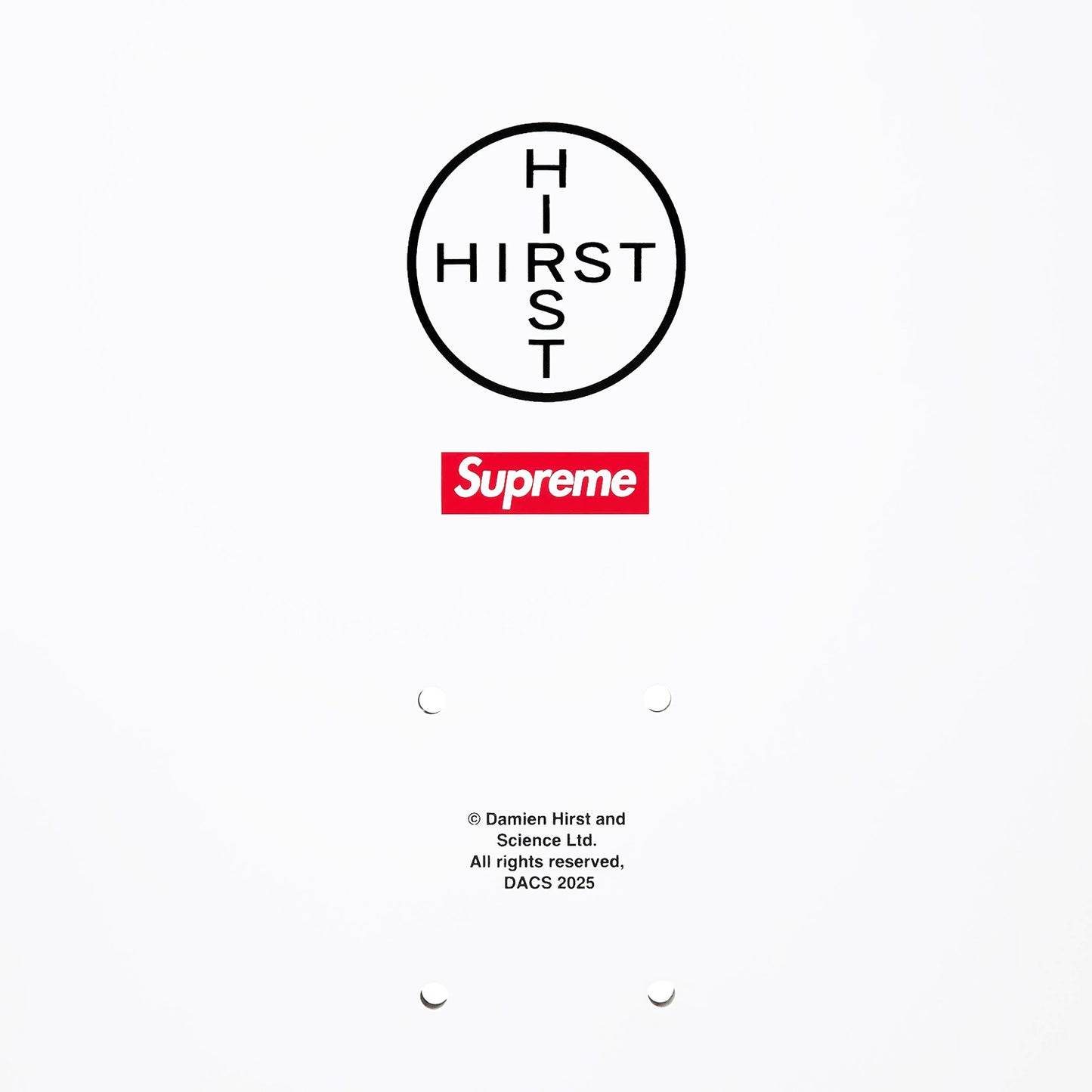 DAMIEN HIRST x SUPREME 'Shark' (2025) Skateboard Deck