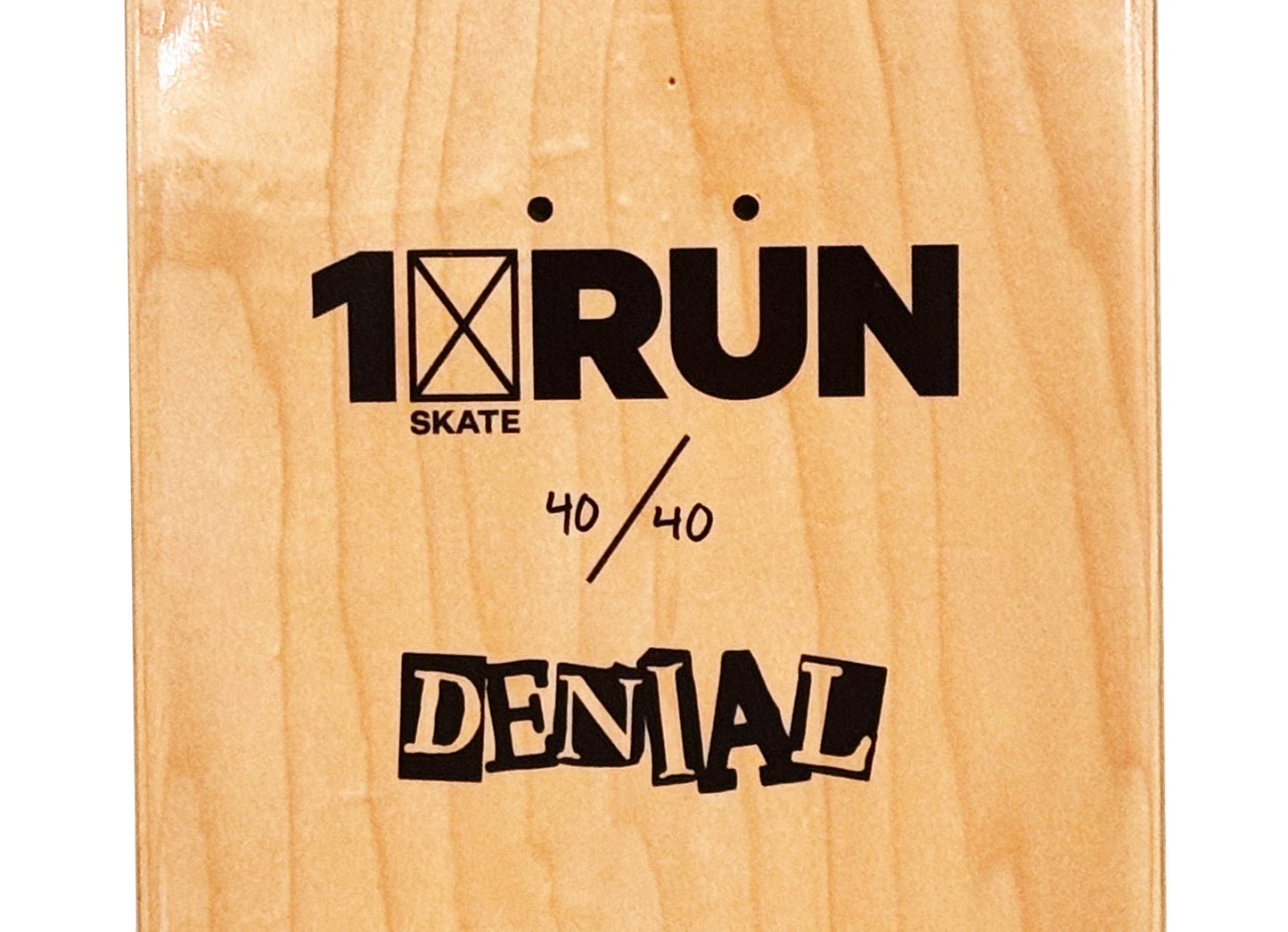 DENIAL x 1xRUN 'Luxury Pills: BAPE III' (2024) Skateboard Deck