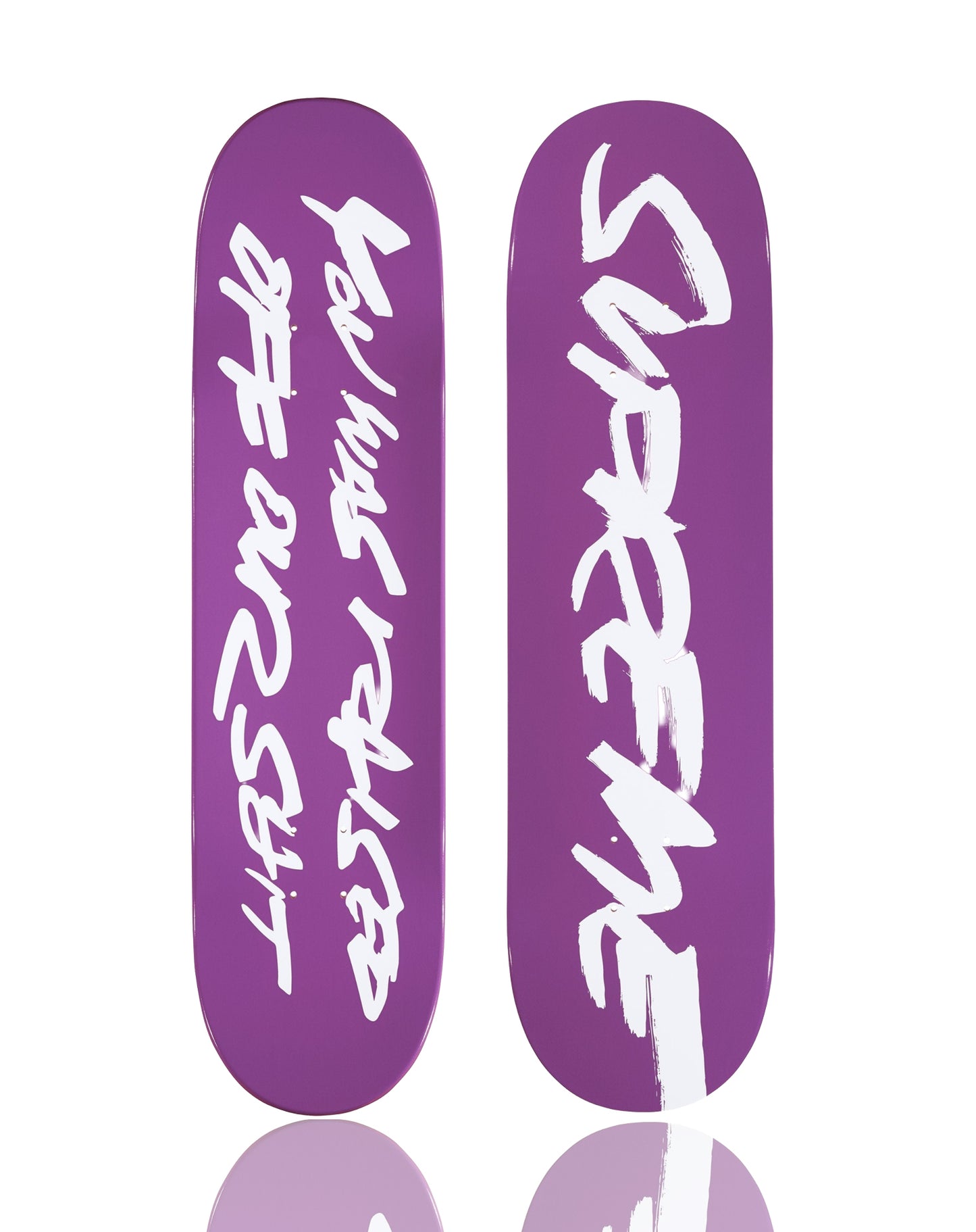 FUTURA x SUPREME 'Our Shit' (2025) Skateboard Deck (violet)