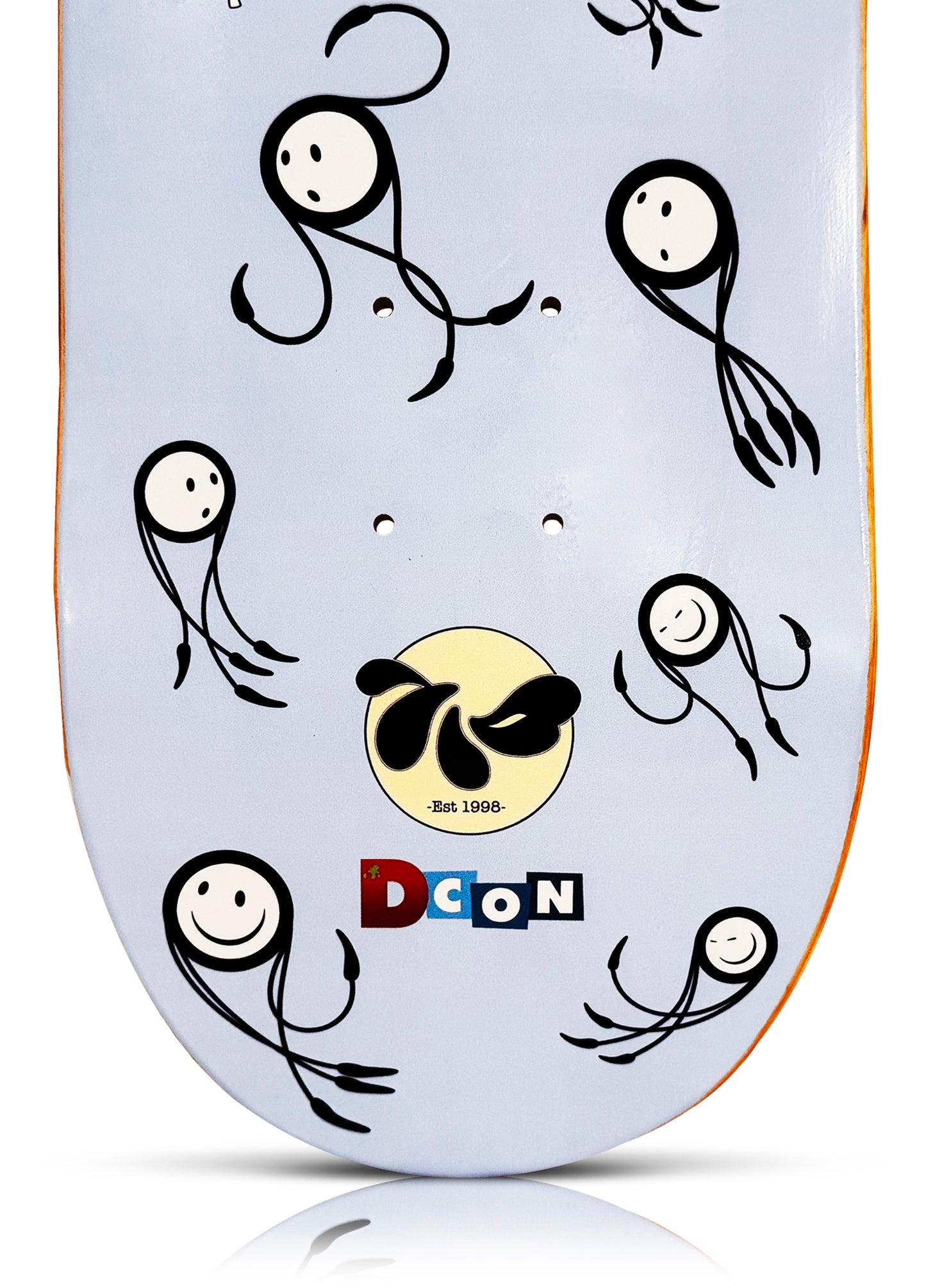 The LONDON POLICE x 3D Retro 'Hopeful Barry Cetamol...' (2024) Skateboard Deck