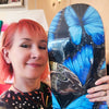 LOUISE McNAUGHT x SK8 of the ART 'Abundance' (2023) Skateboard Deck