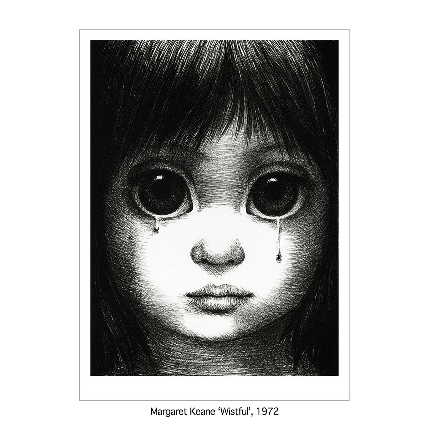 MARGARET KEANE x SUPREME 'Teardrop' (2024) Diptych Skateboard Deck Set
