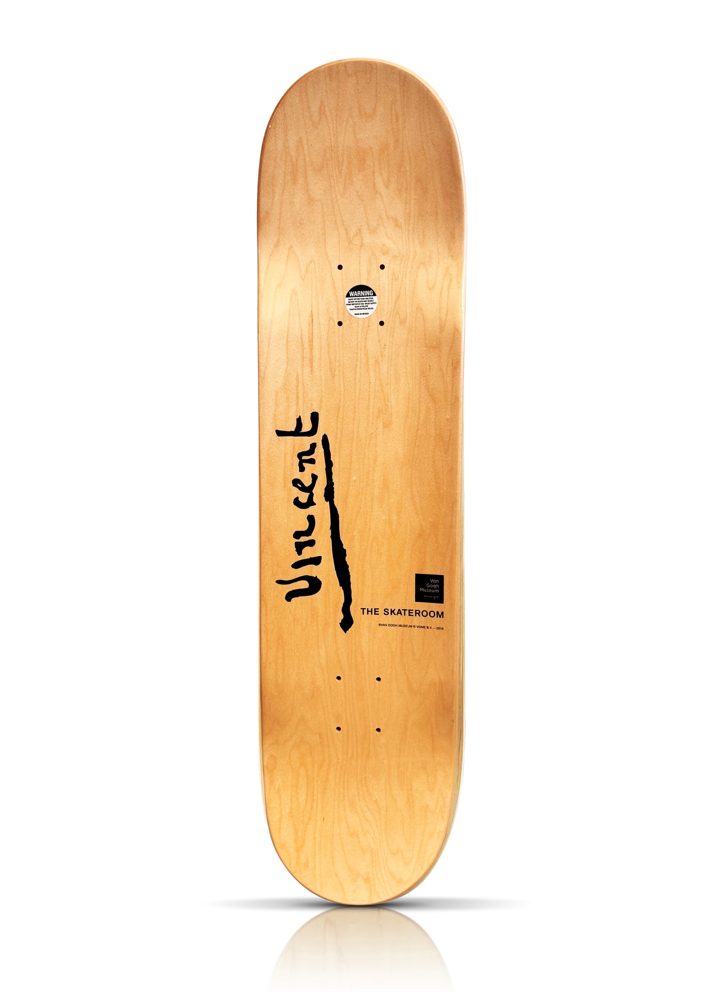 VINCENT VAN GOGH 'Self Portrait' (2022) Triptych Skateboard Deck Set