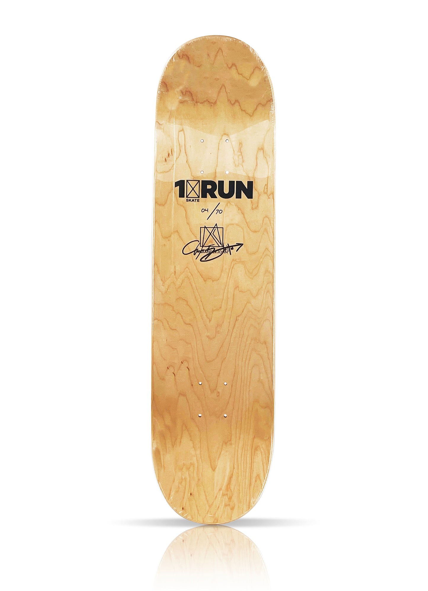 ALEXANDER-JOHN 'Failed Experiments' (2021) Skateboard Deck (yellow)