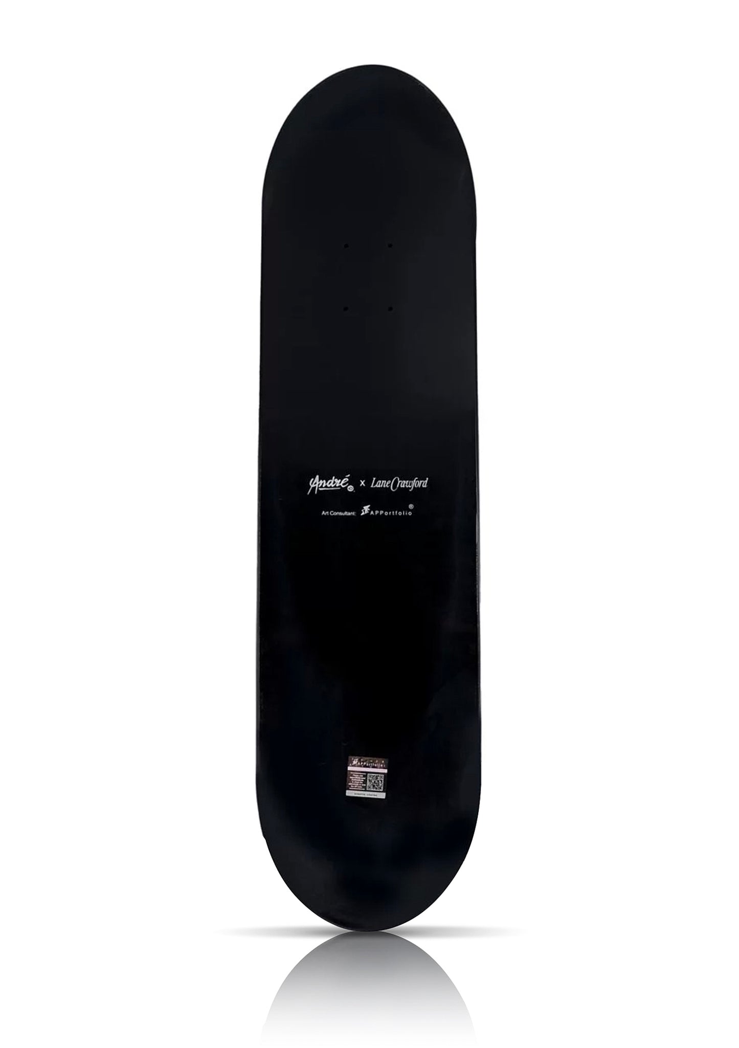 ANDRE SARAIVA x Apportfolio 'Mr. A x Lane Crawford' (2022) Skateboard Deck (black)