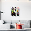 BANKSY (after) 'Forgive Me' (2019) Triptych Skateboard Deck Set