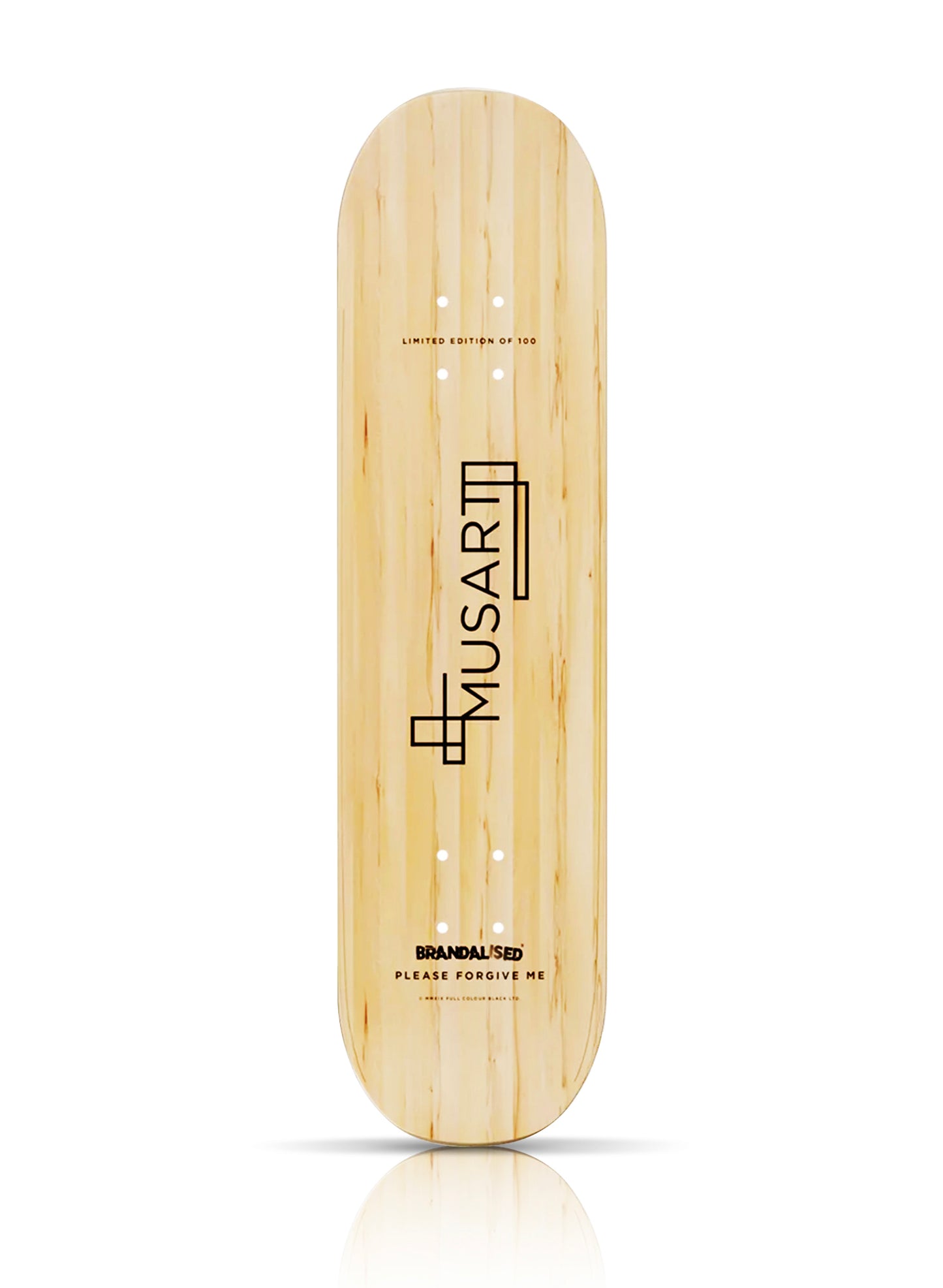 BANKSY (after) 'Forgive Me' (2019) Triptych Skateboard Deck Set