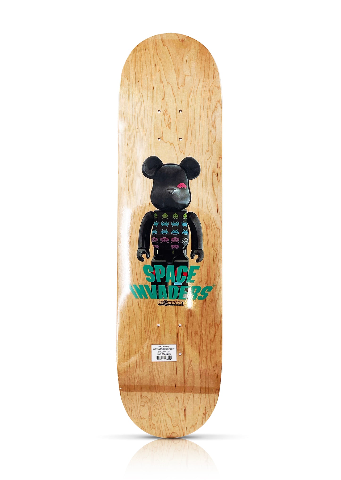 SPACE INVADERS x Be@rbrick (2022) Skateboard Deck