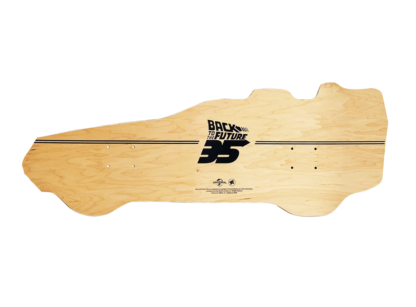 BACK to the FUTURE x 3DRetro 'DeLorean II' (2020) Skateboard Deck