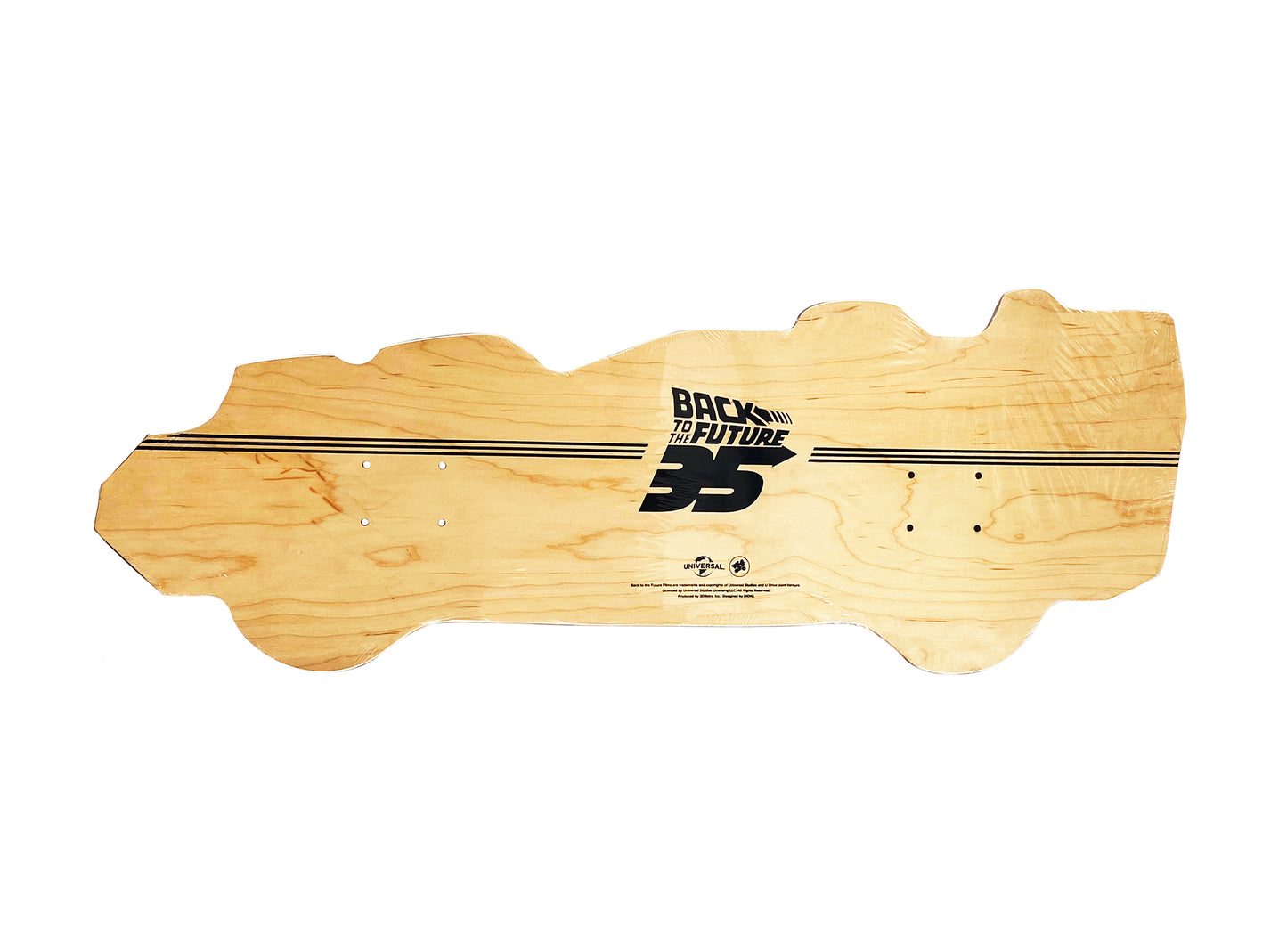 BACK to the FUTURE x 3DRetro 'DeLorean III' (2020) Skateboard Deck