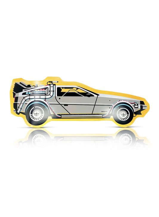 BACK to the FUTURE x 3DRetro 'DeLorean' (2020) Skateboard Deck