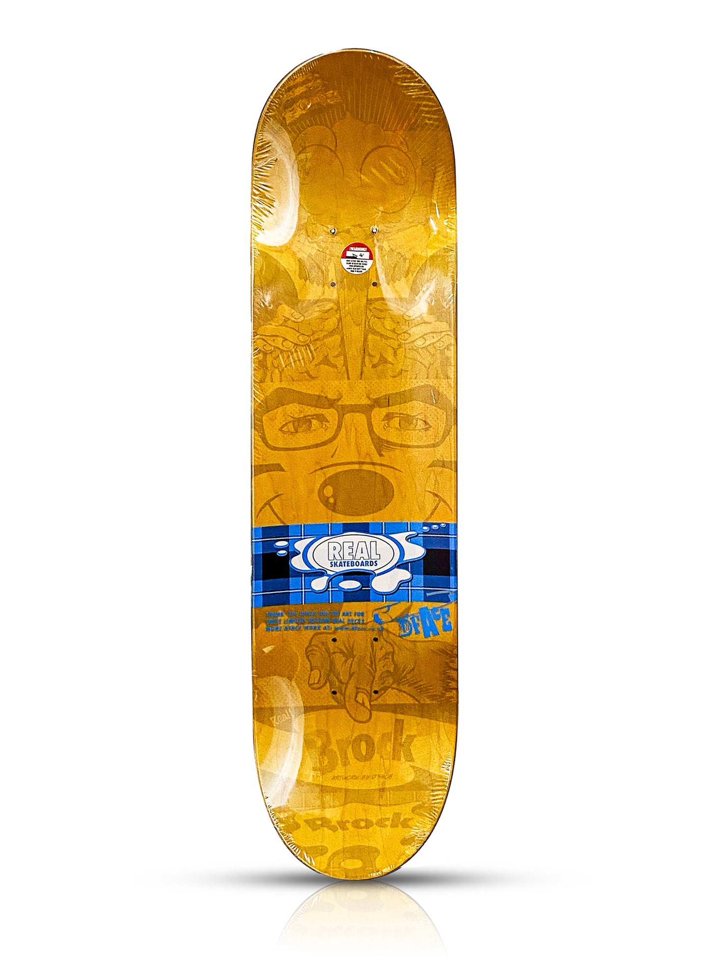 D*FACE x REAL Skateboards 'Justin Brock' (2010) Skateboard Deck