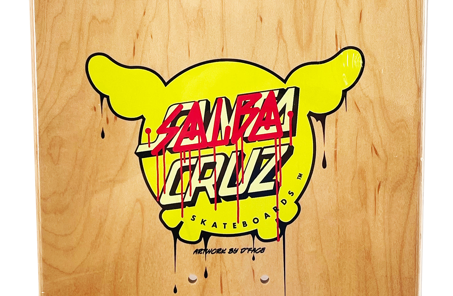 D*FACE x Santa Cruz 'Salba Cruz' (2012) Skateboard Deck