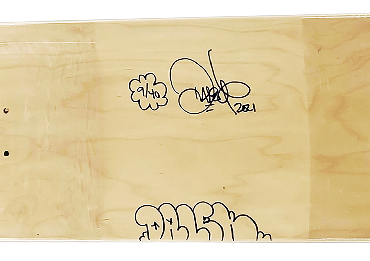 DALEK 'Spacemonkey (Minor Adjustments)' (2021) Skateboard Deck