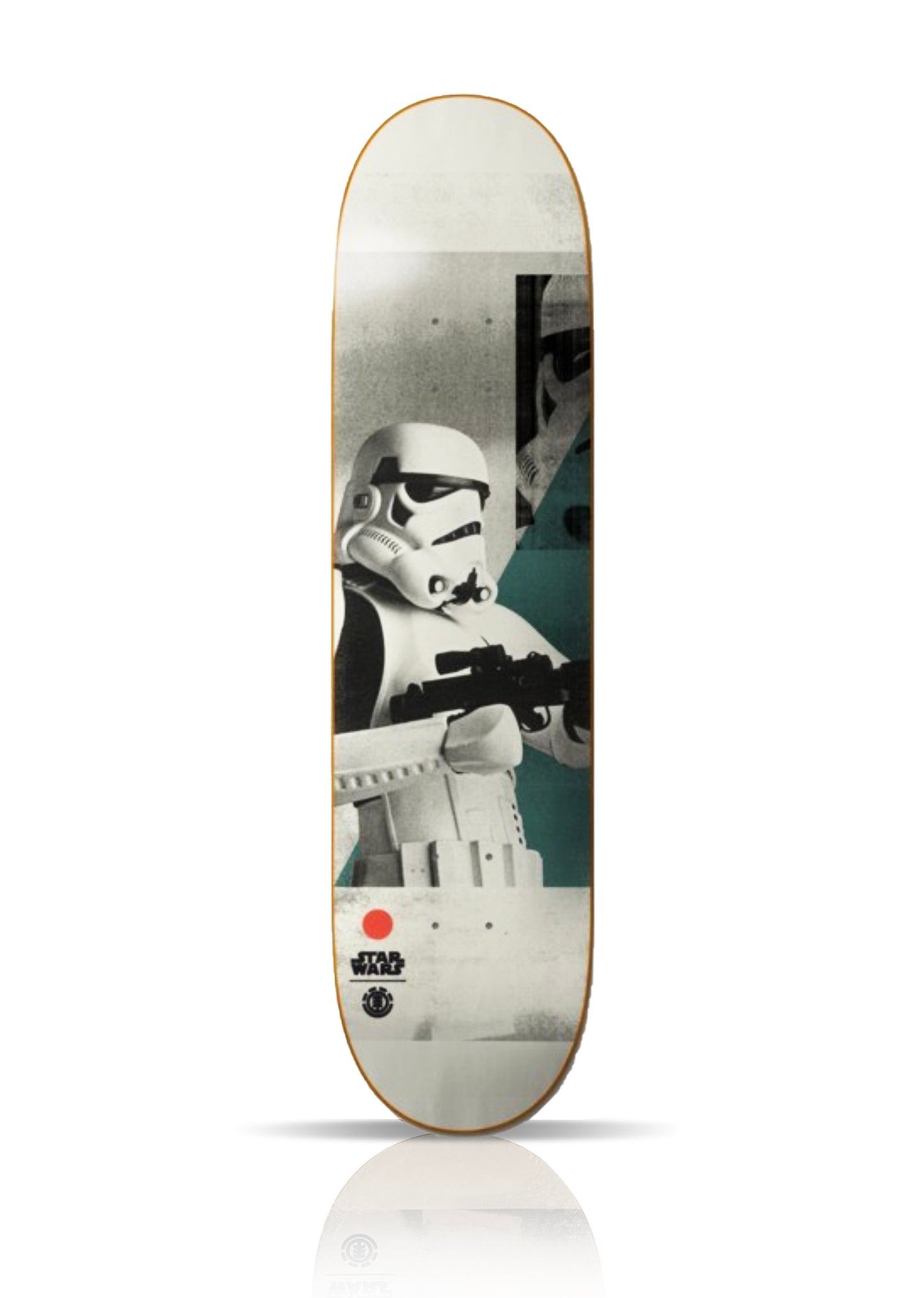 STAR WARS x Element 'Stormtrooper' (2021) Skateboard Deck