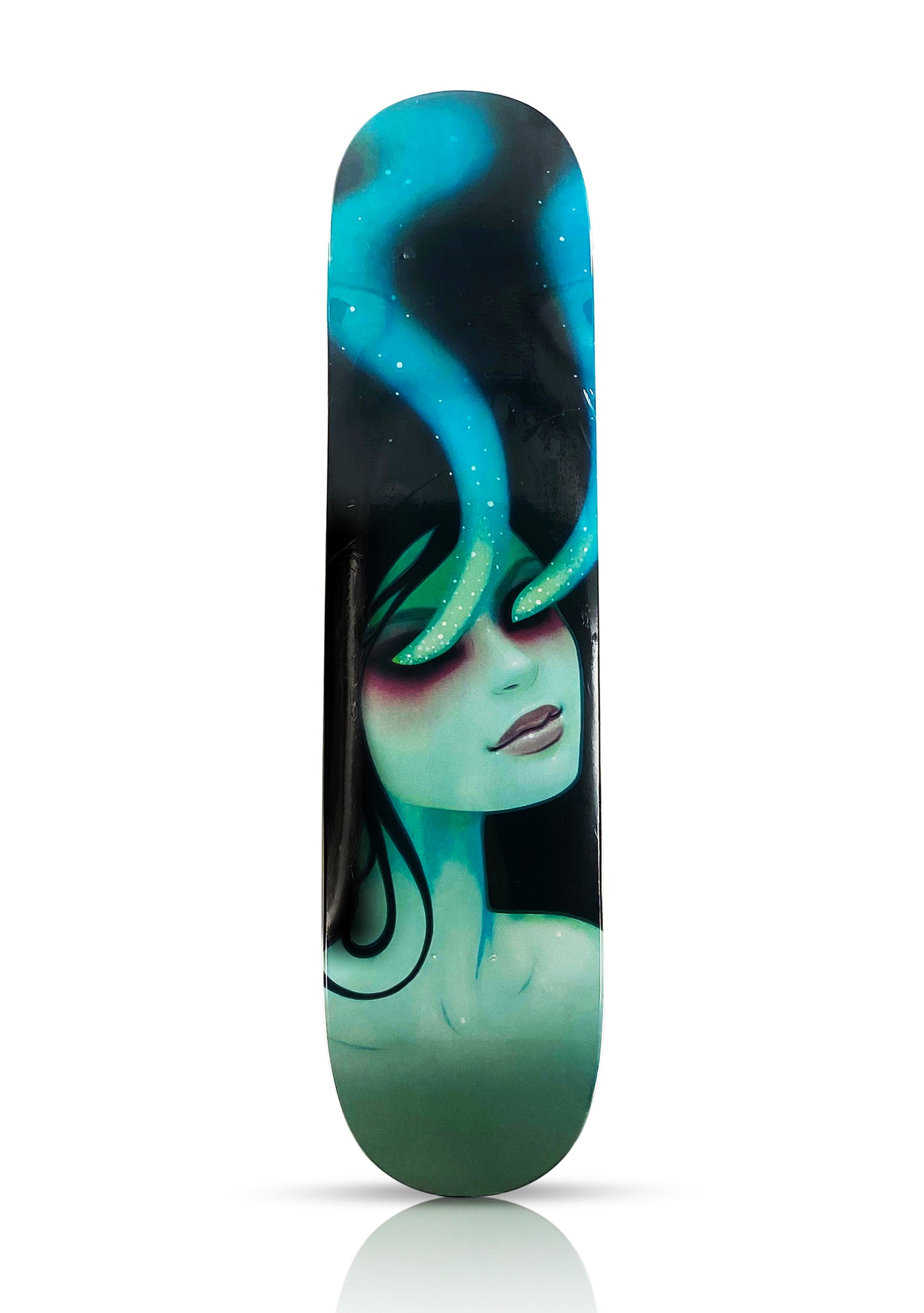 TARA McPHERSON x 1xRUN 'Secrets of the Polar Aurora' (2020) Skateboard Deck (#GP)