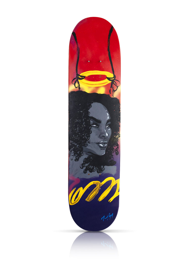 TORRENCE JAYY 'Skate Muse 4' (2021) Original on Skateboard Deck