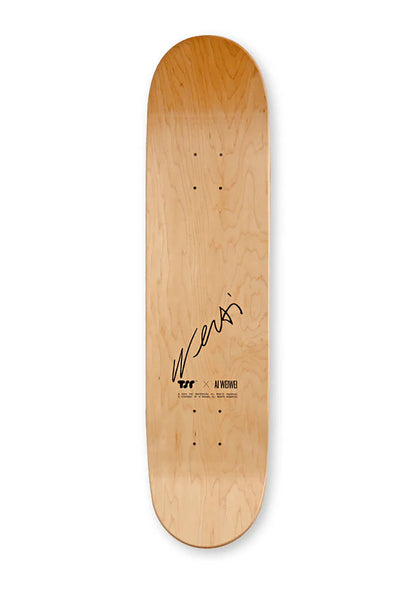 AI WEIWEI 'Study of Perspective - Tianenmen Square' (2024) Skateboard Deck