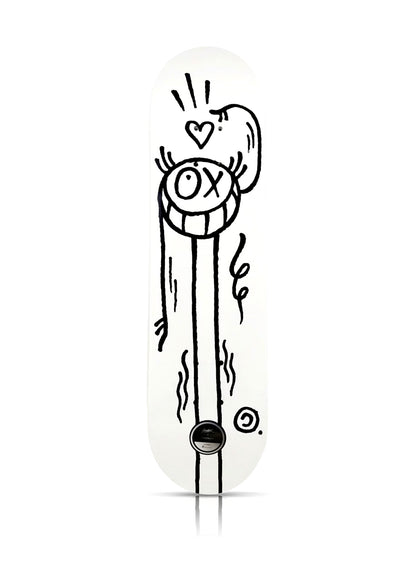 ANDRE SARAIVA x Apportfolio 'Mr. A x Lane Crawford' (2022) Skateboard Deck (white)