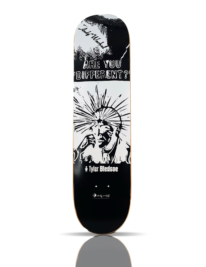 ANDY WARHOL x Alien Workshop 'B/W Ad Series: Bledsoe' (2011) Skateboard Deck