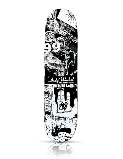 ANDY WARHOL x Alien Workshop 'B/W Ad Series: Bledsoe' (2011) Skateboard Deck