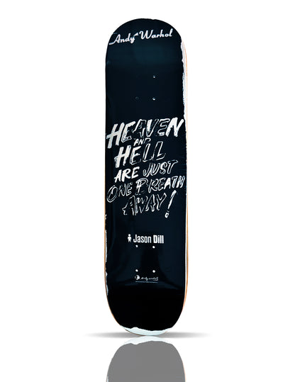 ANDY WARHOL x Alien Workshop 'B/W Ad Series: Dill' (2011) Skateboard Deck