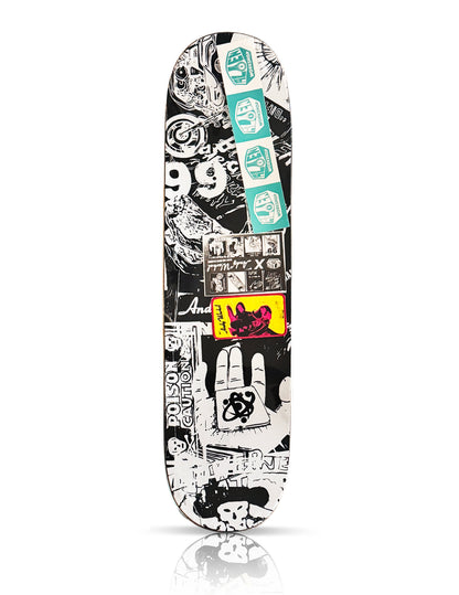 ANDY WARHOL x Alien Workshop 'B/W Ad Series: Dill' (2011) Skateboard Deck