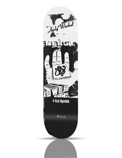 ANDY WARHOL x Alien Workshop 'B/W Ad Series: Dyrdek' (2011) Skateboard Deck