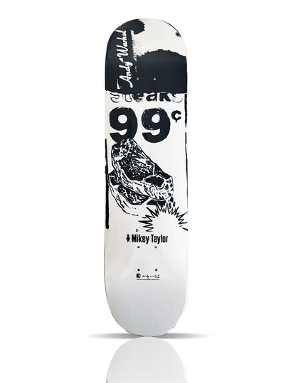 ANDY WARHOL x Alien Workshop 'B/W Ad Series' (2011) 8 -Skateboard Deck Set
