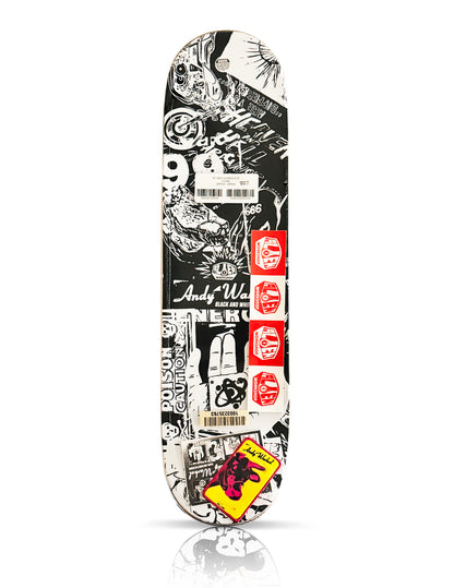 ANDY WARHOL x Alien Workshop 'B/W Ad Series' (2011) 8 -Skateboard Deck Set