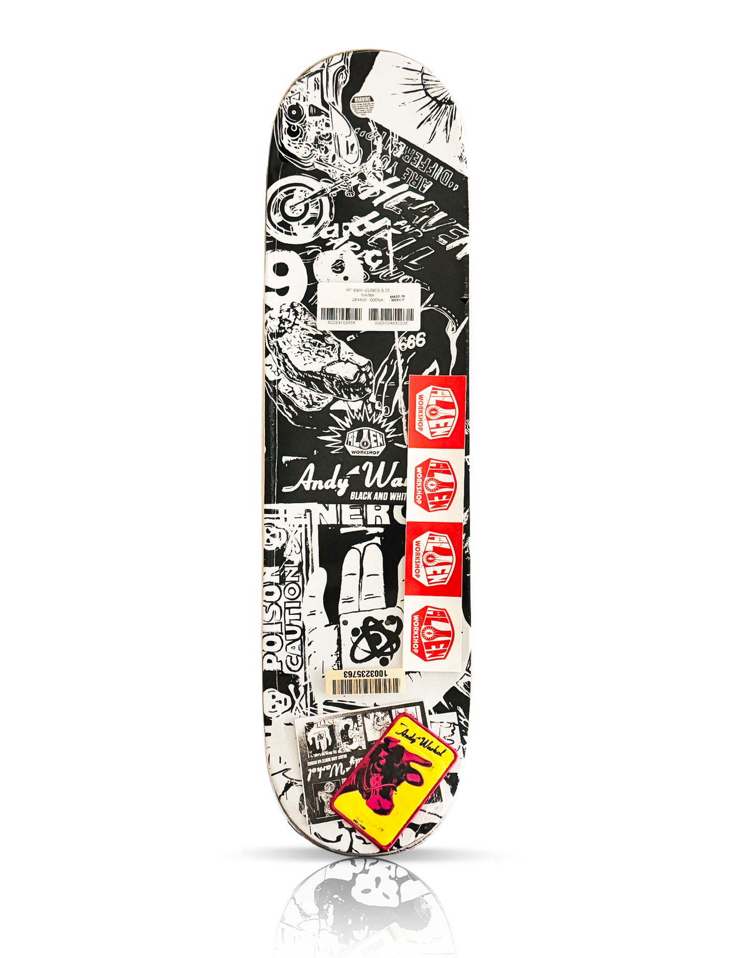 ANDY WARHOL x Alien Workshop 'B/W Ad Series: M. Taylor' (2011) Skateboard Deck
