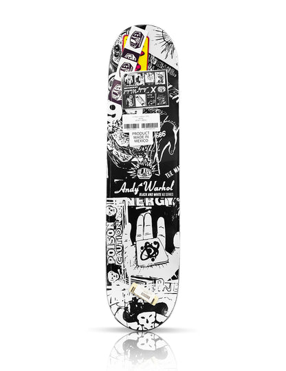 ANDY WARHOL x Alien Workshop 'B/W Ad Series' (2011) 8 -Skateboard Deck Set