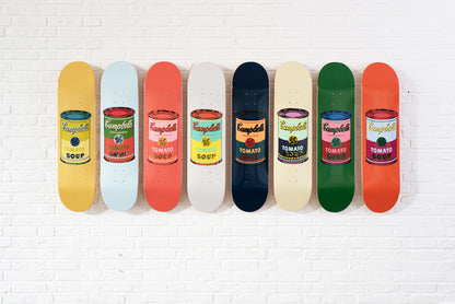 ANDY WARHOL 'Campbell's Tomato Soup' (2016) Skateboard Deck (navy)