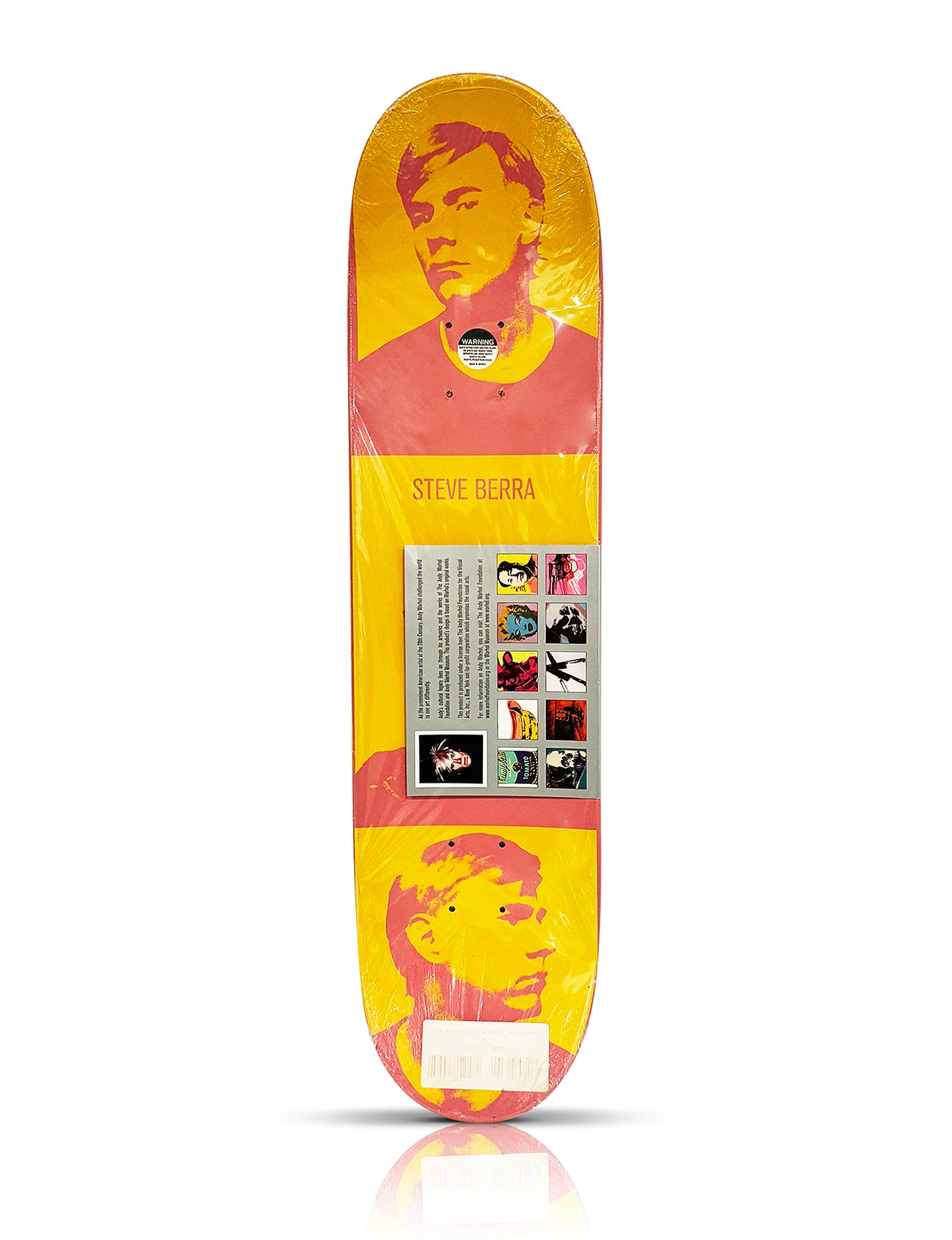 ANDY WARHOL x Alien Workshop 'Mao' (2011) Skateboard Deck (yellow)