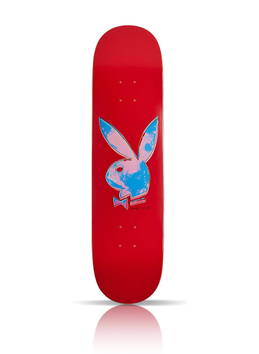 ANDY WARHOL x ColorBars 'Playboy' (2021) Skateboard Deck (red)